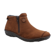 Støvle i skin lysebrun Relaxshoe 26702 - Str. 36