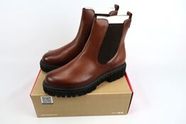 Vinterstøvle i læder Brun Relaxshoe 855-028TB - Str. 37