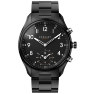 Armbåndsur, Kronaby Apex 43 Mm Hybrid Smartwatch Black, Steel Strap