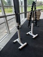 Squat rack hvid/sort