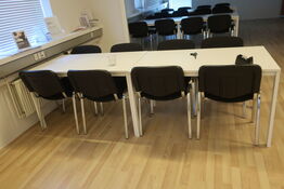 2 stk. borde med 8 stk. stole