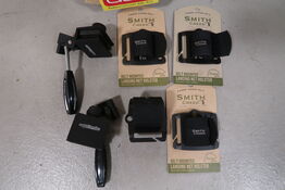 4 stk. Belt Mounted Landing Net Holster + 2 stk. mounts