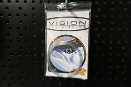 8 pk. VISION SALMON Knotless Tapered Leader 15ft 9,1kg 0,38