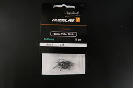 8 pk. Guideline Treble Tube Hook X-Strong