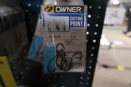 Ca. 30 pk. Owner Ringed Flyliner str. 2/0 (7stk)