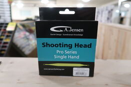 5 pk. A. Jensen Shooting Head Single hand Delayed to Float #8 10,2m 18g