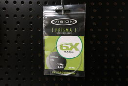 8 pk. Vision Prisma Tapered Leader 6X 0,13MM 1,3 KG 9FT 270 CM