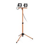 2 stk. smartwares arbejdslamps led dobbeltlys stativ ip65(ubrugt)