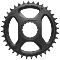 2 stk. Easton Narrow Wide Chainring Cinch DM Flattop 12sp 42T Black