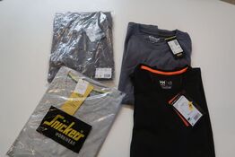4 stk. T-shirts, str. L