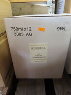 12 fl. rødvin, RUSSELCHARDONNAY CIENEGA VALLY 2022