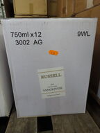 12 fl. rødvin, RUSSEL SANGIOVESE CIENEGA VALLY 2022