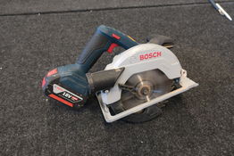 Rundsav BOSCH GKS 18V-57 inkl. batteri