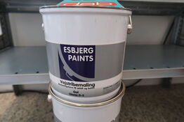 3 stk. Esbjerg Paints Vejstribemaling gul 2,5l