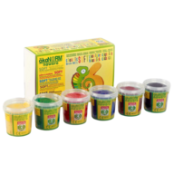 ökoNorm Soft Play Dough Classic, 6 Colours 6 x 150 g