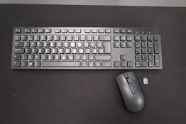 Dell tråløs Keyboard & mus - KM636 (black)