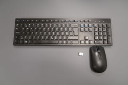 Dell tråløs Keyboard & mus - KM636 (black)