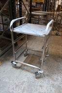 Kurvevogn til 3 opvaskekurve 500x500 mm r/s m/ topplade