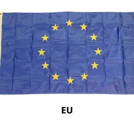 EU flag samt EU landes flag