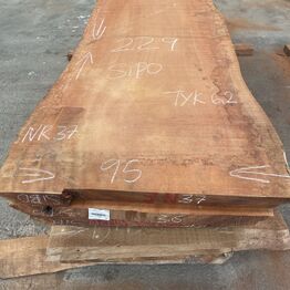Afrikansk ædeltræ i planker & skiver *Iroko, Bibolo, Sapele m.v.*