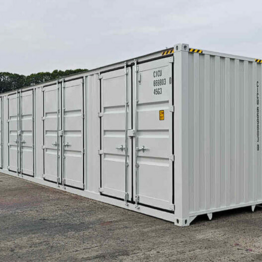 40' "highcube" containere m. sideåbning (MOMSFRI)
