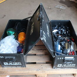 Eventbureau *Cases, chafing dishes, duftkanon m.v.*