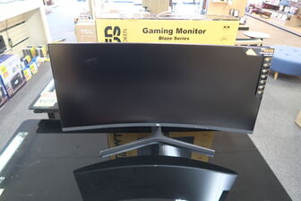 Twisted Minds Curved Gaming Monitor 34’’ WQHD, 165Hz Gaming skærm
