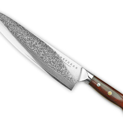 Eksklusive kokkeknive samt pander og udstyr *Sendes gratis ved endt auktion*