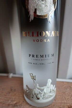 6 fl. Vodka BILLIONÆR PREMIUM 70 CL. 40%