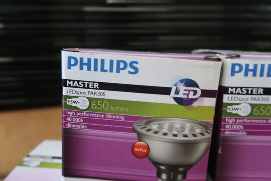 5 stk. LED spots PHILIPS *MOMSFRI*