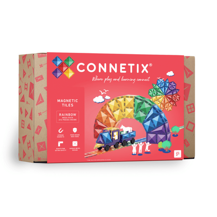 Magneter Mega pack, 212 dele - Connetix