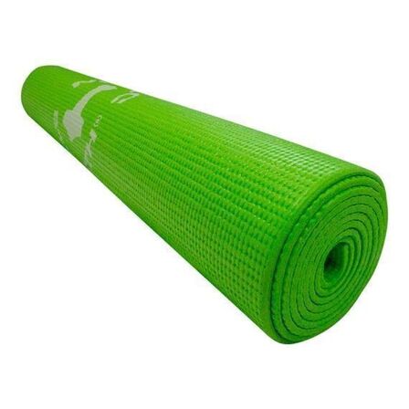 4 stk. Yogamåtte 4 mm -  Grøn