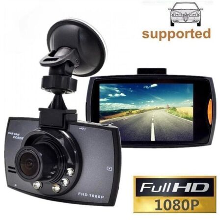 2 stk. G30 Dashcam 170° vidvinkel med G-Sensor