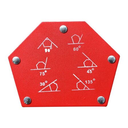 5 stk. Svejsemagnet Hexagon 12 kg