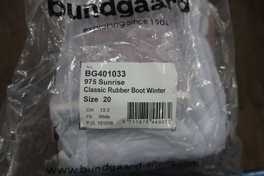 Termostøvler BUNDGAARD BG401033 975 Sunrise Classic Rubber Boot Winter, Str: 20