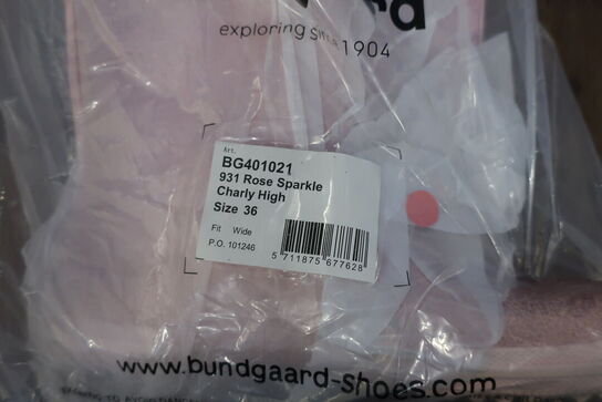 Gummistøvler BUNDGAARD BG401021 931 Rose Sparkle Charly High, Str: 36