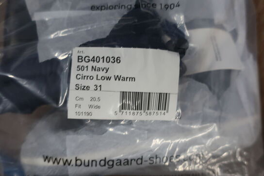 Termostøvler BUNDGAARD BG401036 501 Navy Cirro Low Warm, Str: 31