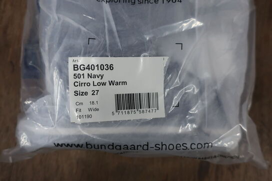 Termostøvler BUNDGAARD BG401036 501 Navy Cirro Low Warm, Str: 27