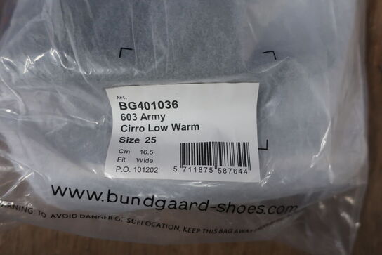 Termostøvler BUNDGAARD BG401036 603 Army Cirro Low Warm, Str: 25