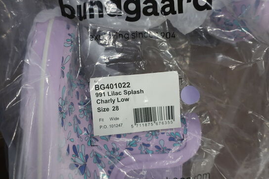 Gummistøvler BUNDGAARD BG401022 991 Lilac Splash Charly Low, Str: 28