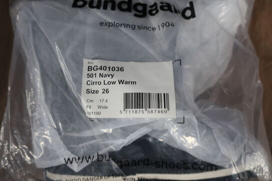 Termostøvler BUNDGAARD BG401036 501 Navy Cirro Low Warm, Str: 26