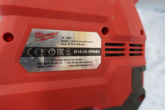 Støvsugermodul MILWAUKEE M18-28 CPDEX