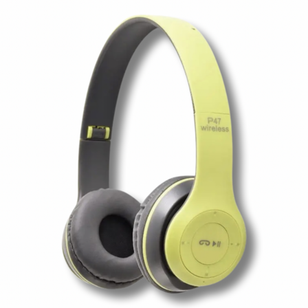 3 stk. P47 trådløst headset grøn