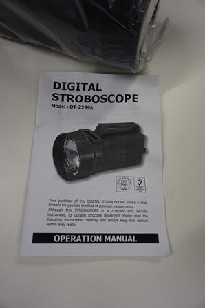 Digital stroboscobe DT-2239A 