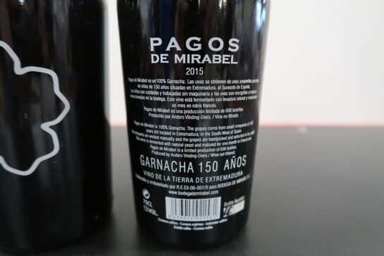 2 stk. Rødvin PAGOS DE MIRABEL 2015