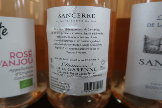 10 fl. Rosé bl.a. CÔTES DE GASCOGNE Décoré 2022