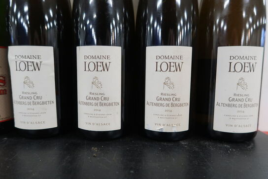 10 fl. Bl.a DOMAINE LOEW 2014