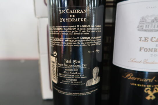 14 fl. Chateau Fombrauge  Le Cadran de Fombrauge 2007