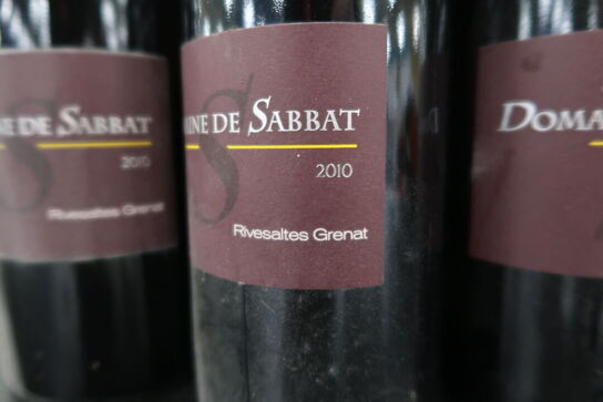 4 fl. Rødvin DOMAINE DE SABBAT 2010