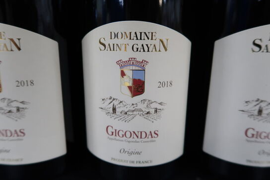 10 fl. Vin bl.a. DOMAINE SAINT GAYAN 2018